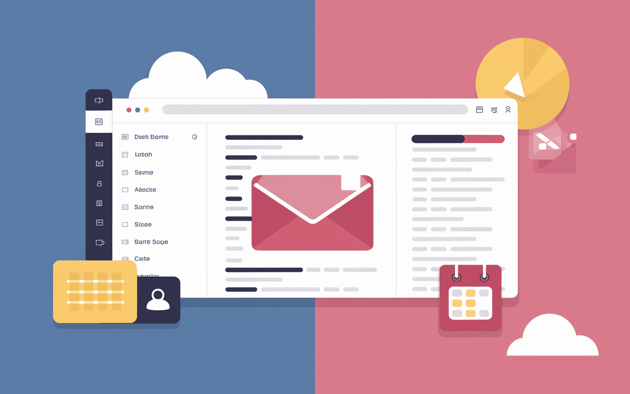 Interface utilisateur Webmail Versailles
