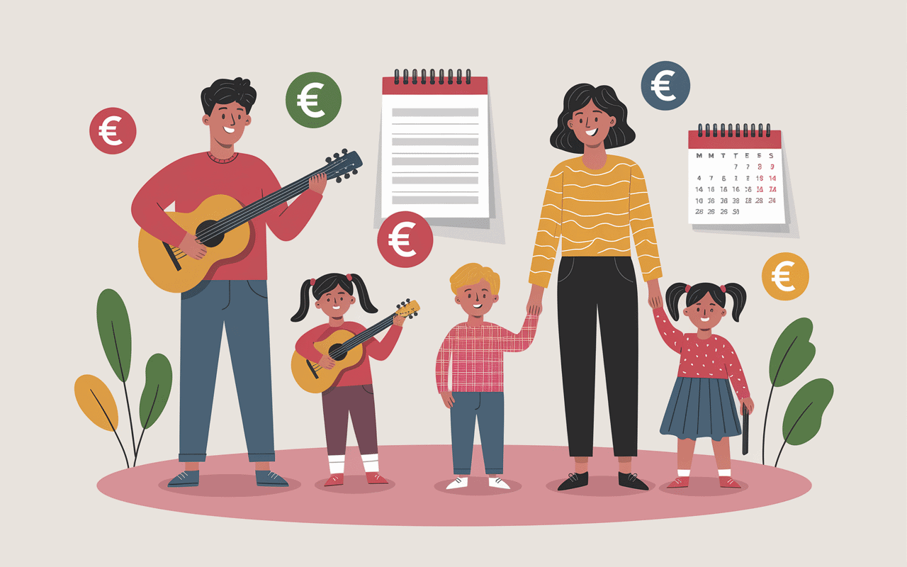 ecole municipale de musique accessibilité inscription familles