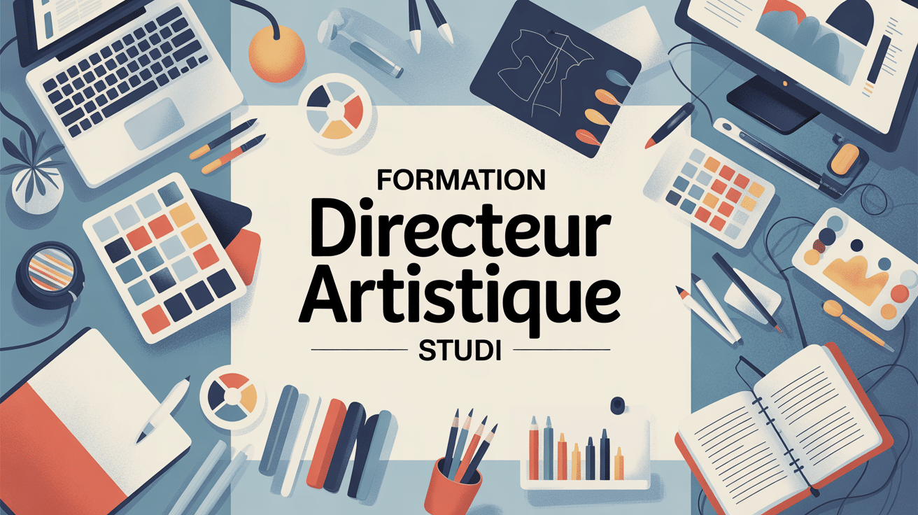 espace de travail créatif formation directeur artistique studi