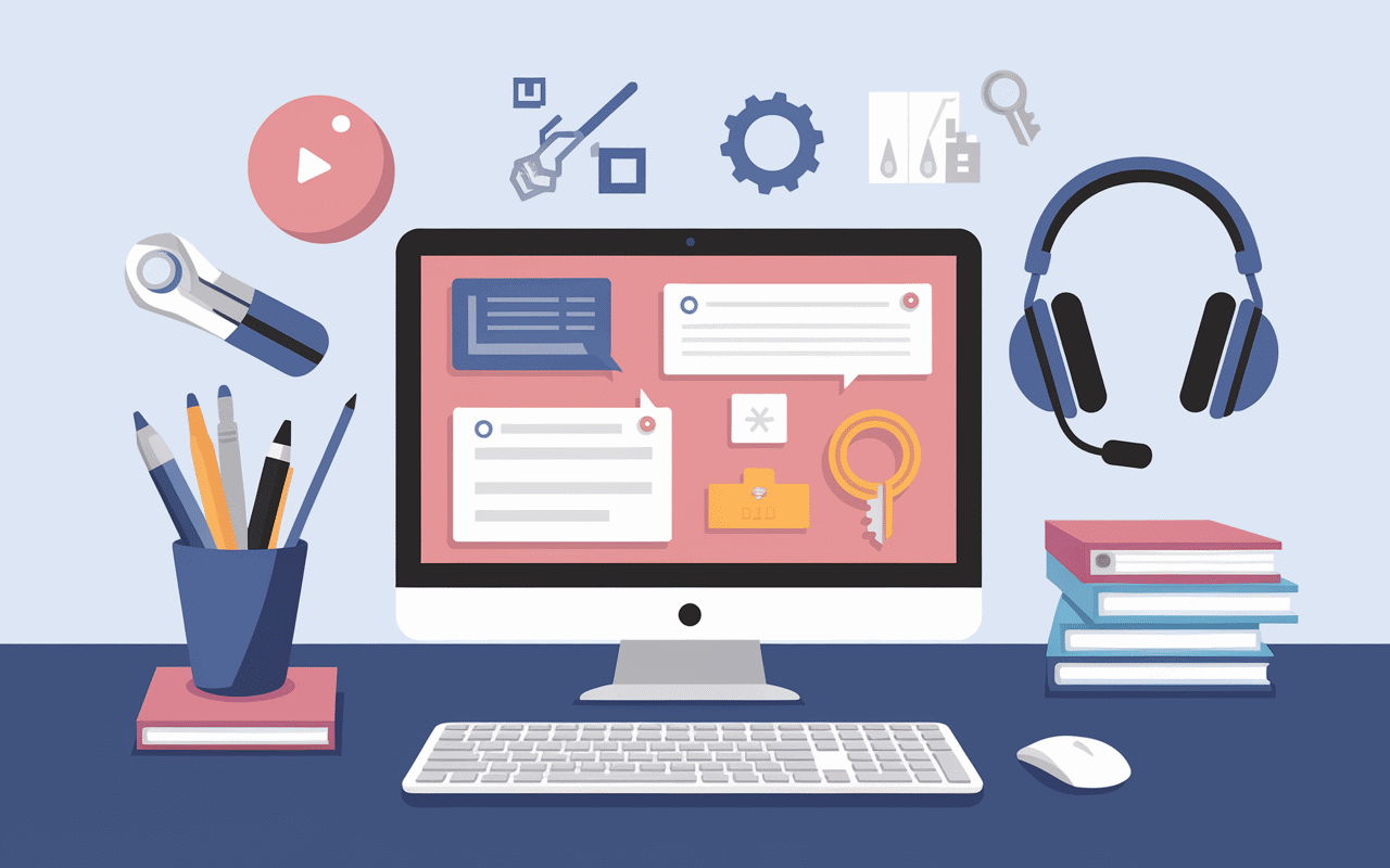 Support technique hr4you mon compte sur écran d’ordinateur