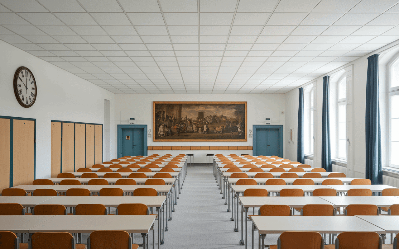 doua examen salle universitaire calme