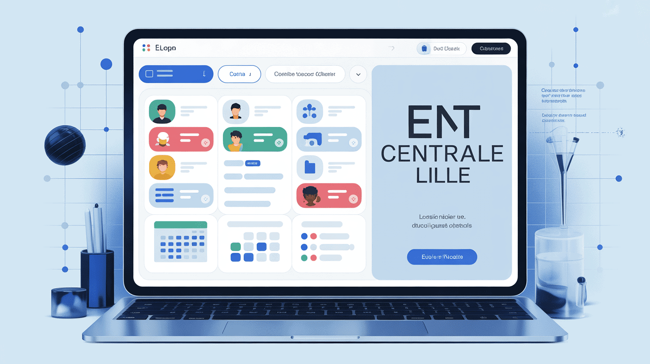 ent centrale lille tableau de bord étudiant
