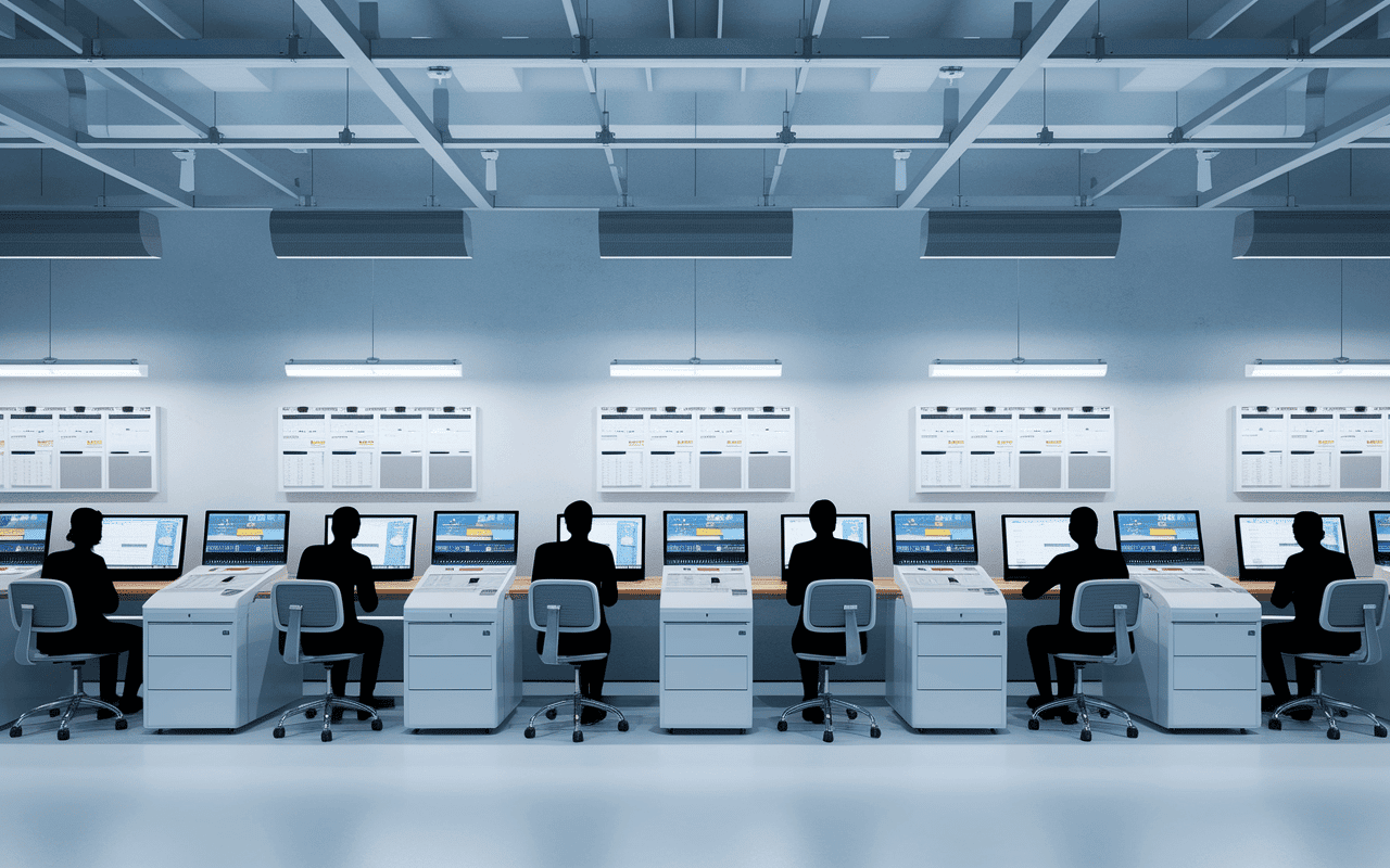 Organisation mise sous pli entreprise postes plieuses automatiques