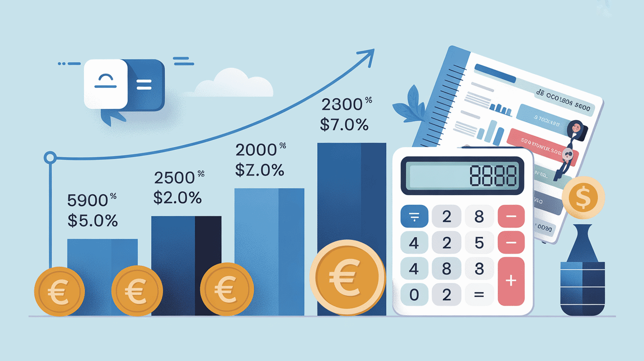 graphique aesh salaire progression paie 2024