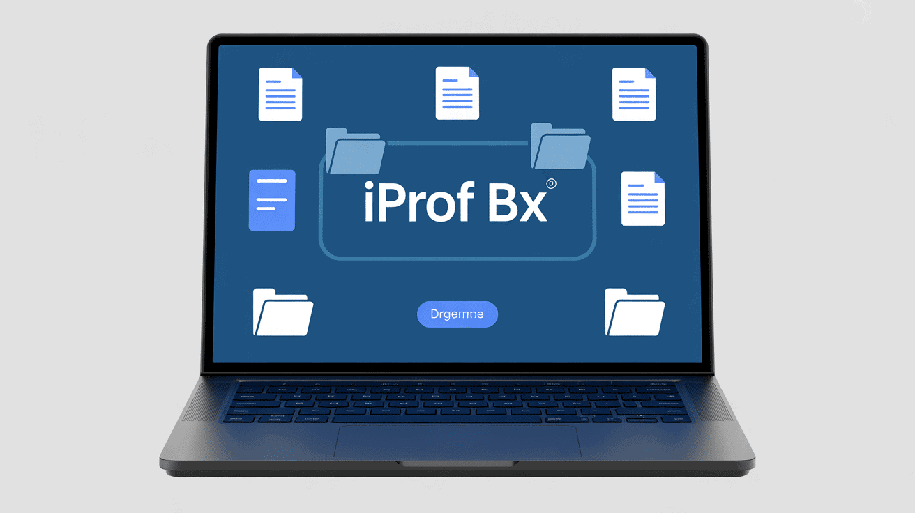 iprof bx interface ordinateur portable
