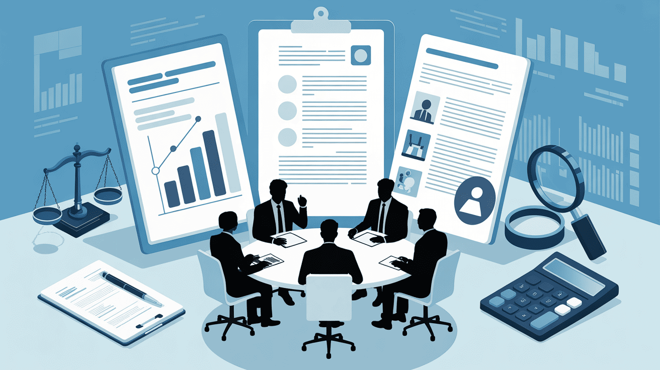 Professionnels compliance staffing agency autour table
