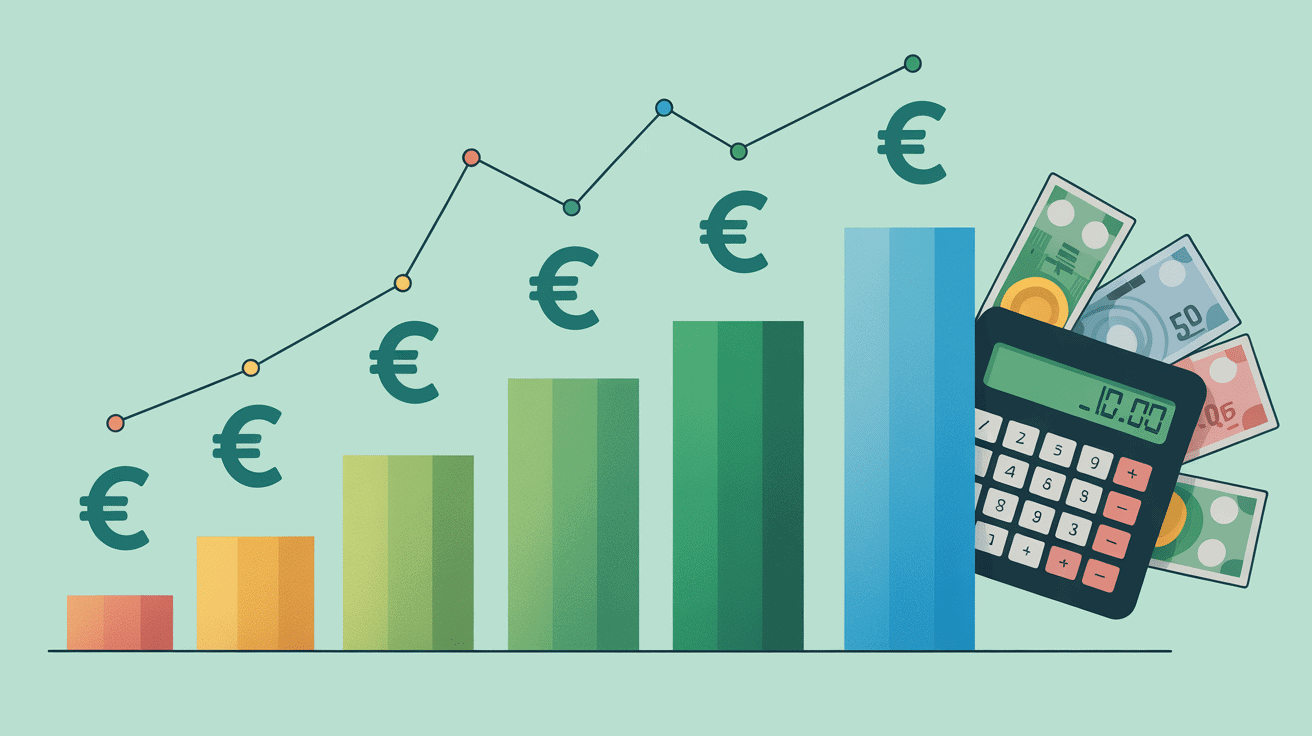 Graphique salaire éboueur niveau de rémunération