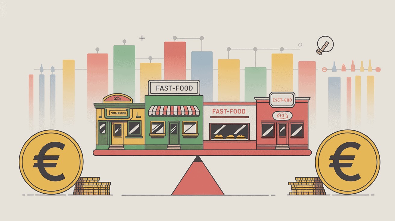 salaire mcdo comparatif fast food concurrents