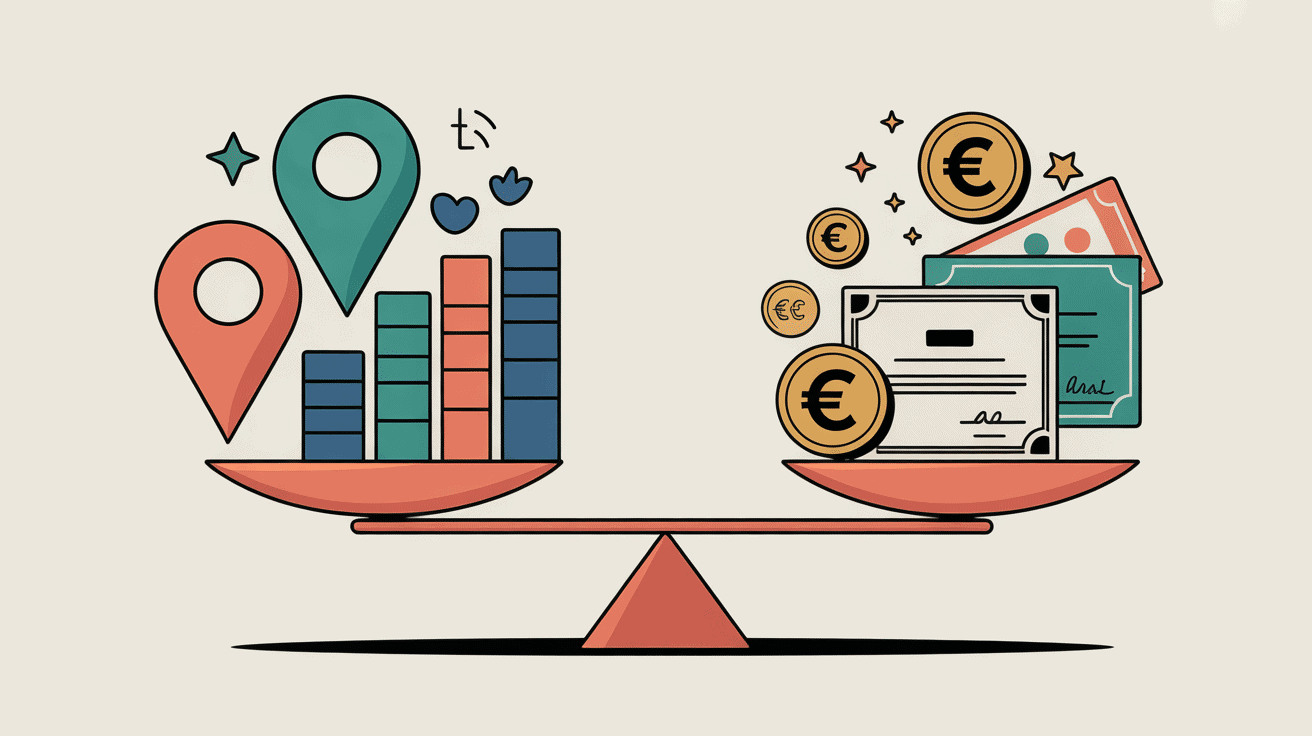 facteurs influant salaires radiologue illustration balance
