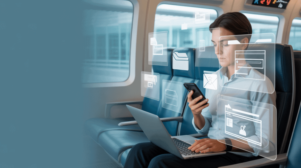 Déplacements et voyages : comment gérer ses mails et documents ?