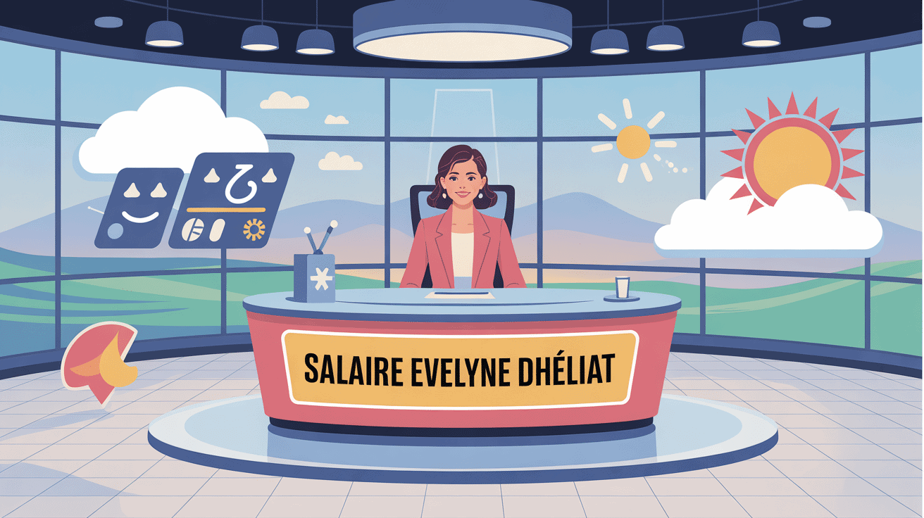 salaire d evelyne dheliat présentatrice météo tv