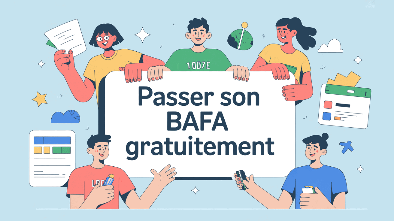 Passer son BAFA gratuitement avec jeunes motivés et aides financières