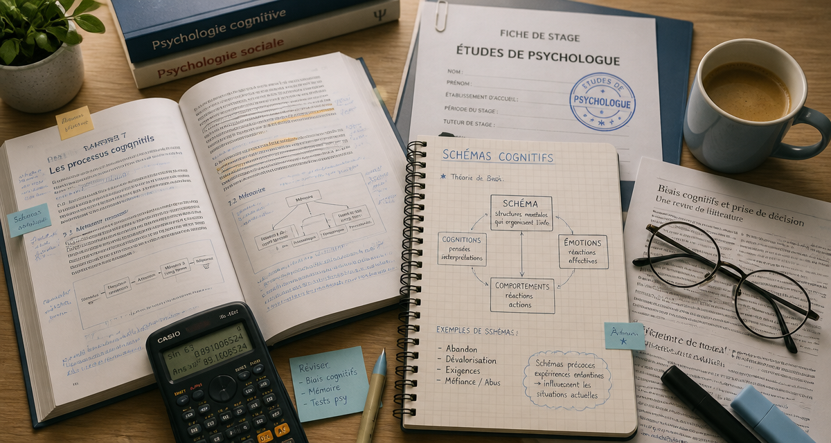 etude psychologue bureau étudiant psychologie