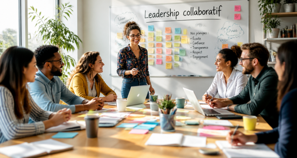 Leadership collaboratif : 5 leviers pour transformer l&rsquo;intelligence collective en performance