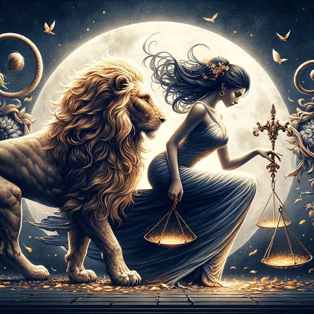 Aslan Erkeği Terazi Kadını Uyumu