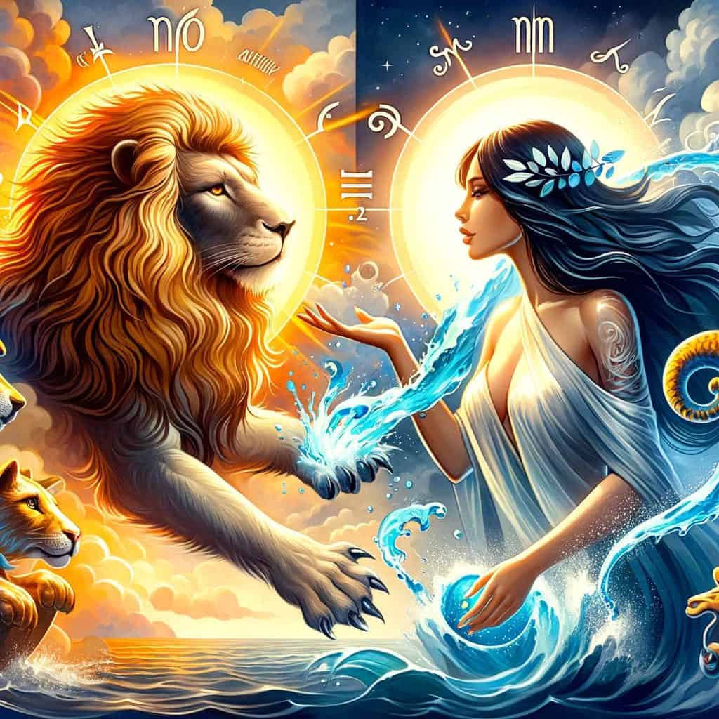 Aslan Erkeği Kova Kadını Uyumu