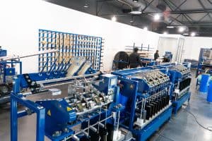 مصنع لمعالجة الصوف