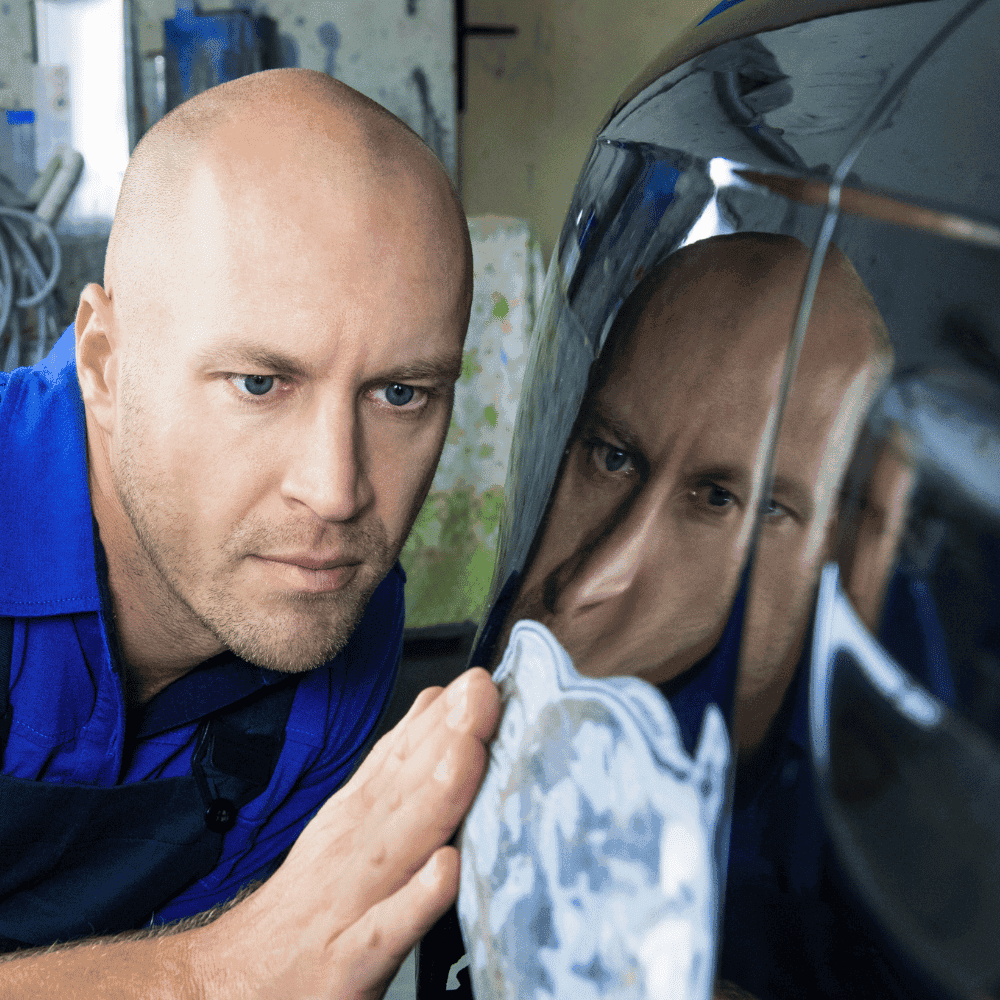 Detailed inspection of an automotive body