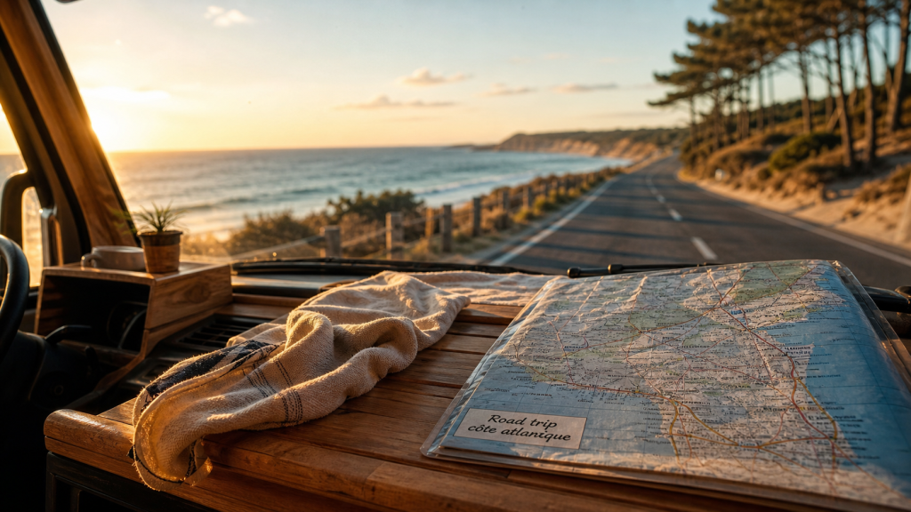 Road trip sur la côte atlantique : itinéraire, spots de bivouac et liberté retrouvée