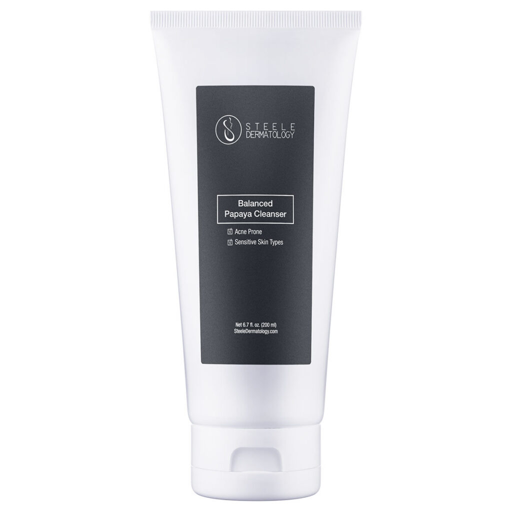 Steele Dermatology Balanced Papaya Cleanser 6.7 fl oz