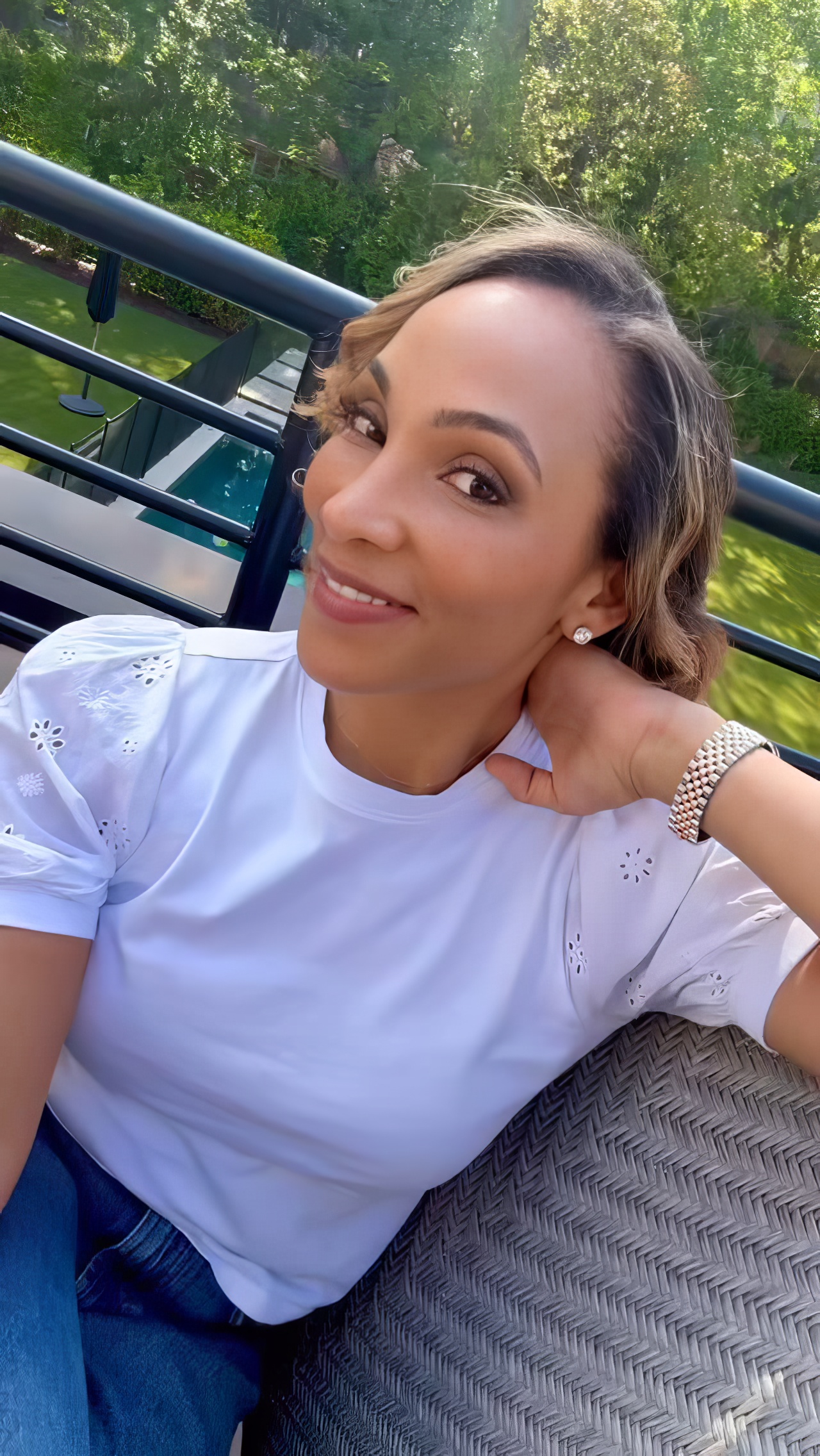 Dr. Johnson in white shirt on Instagram
