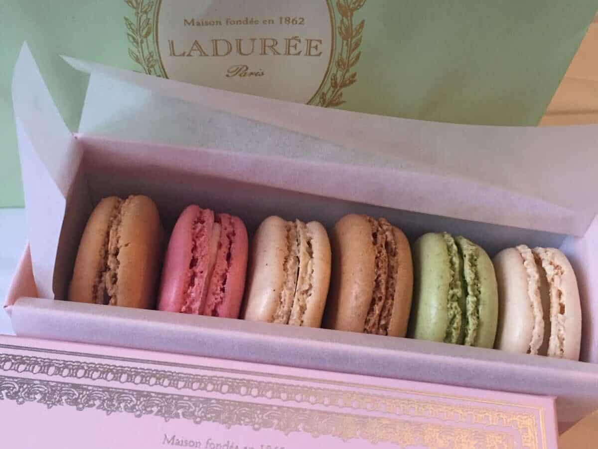 Macarons from Laduree in Paris.