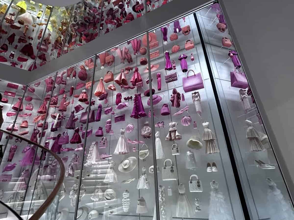 The Dior Exhibition in Paris.  This is one of the best things to do on a girls' trip to Paris.