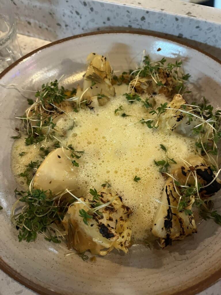 Dinner at Skal in Reykjavik.