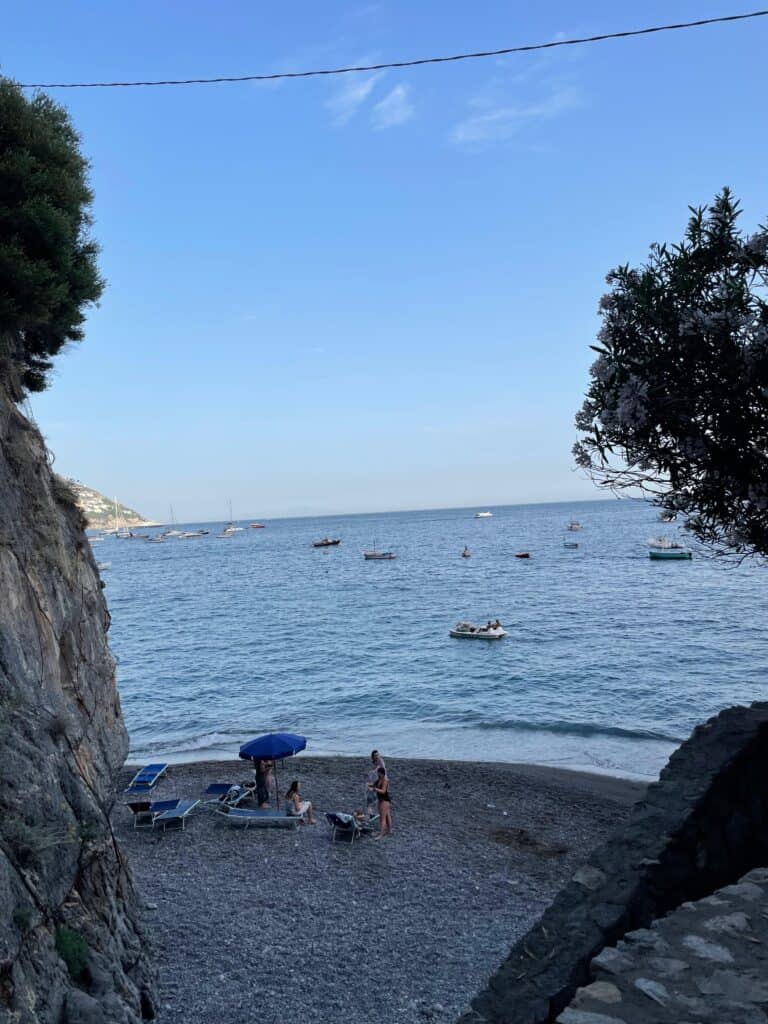 Positano Beach.
