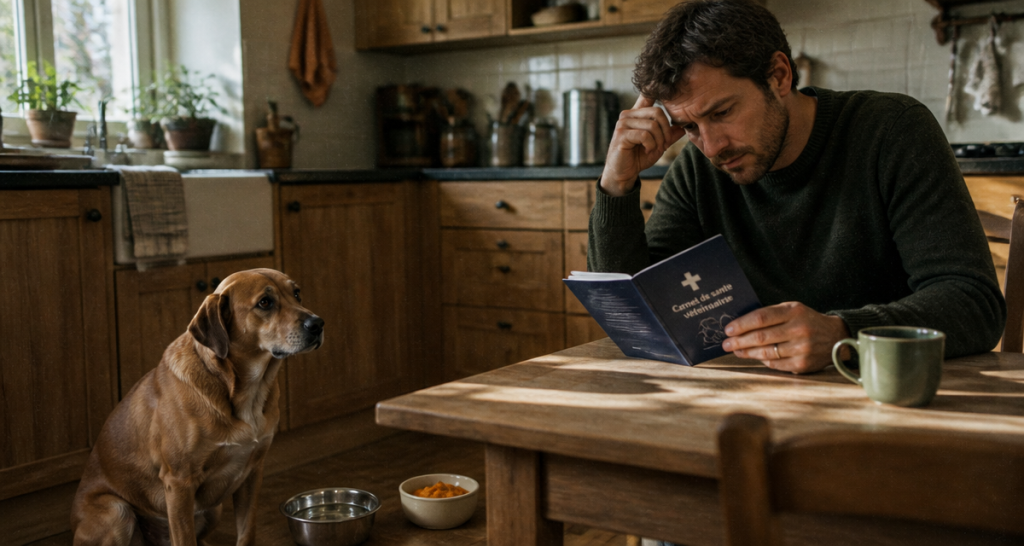Chien constipé : 36 heures sans selles et 4 réflexes pour relancer son transit