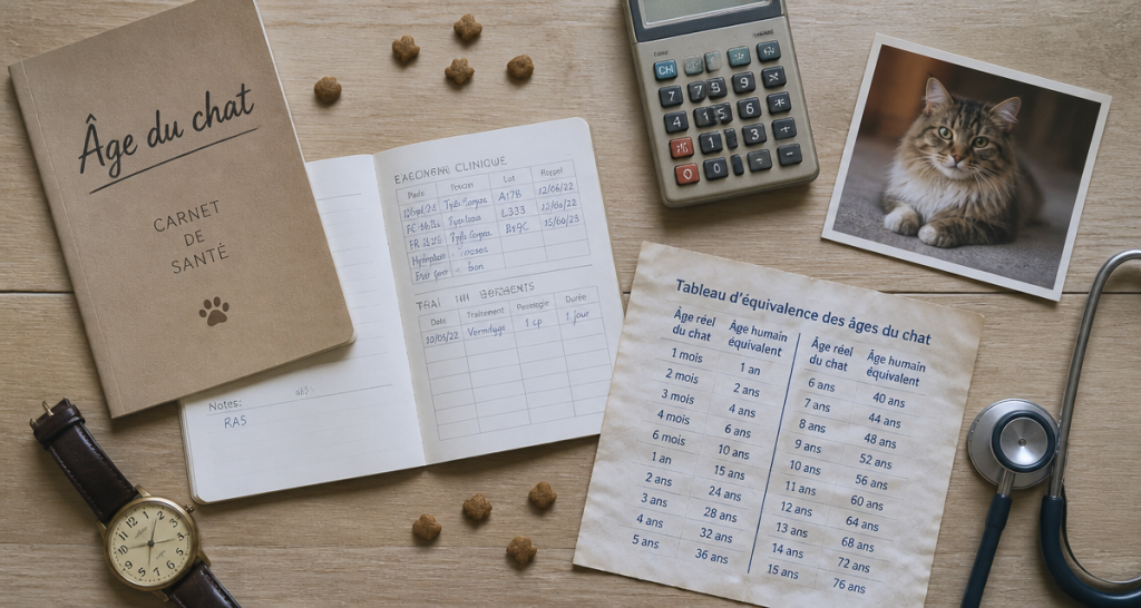convertisseur age chat carnet santé calcul âge humain
