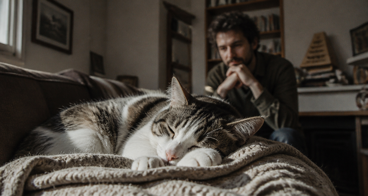 en combien de temps un chat mort devient raide sur couverture