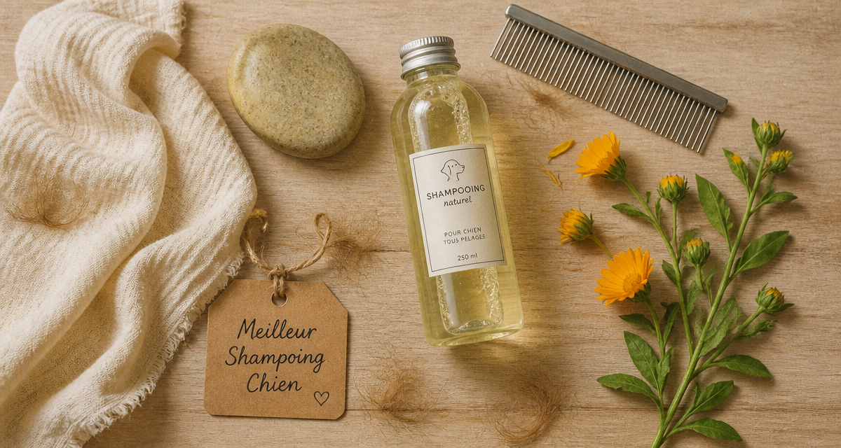 meilleur shampoing chien accessoires toilettage