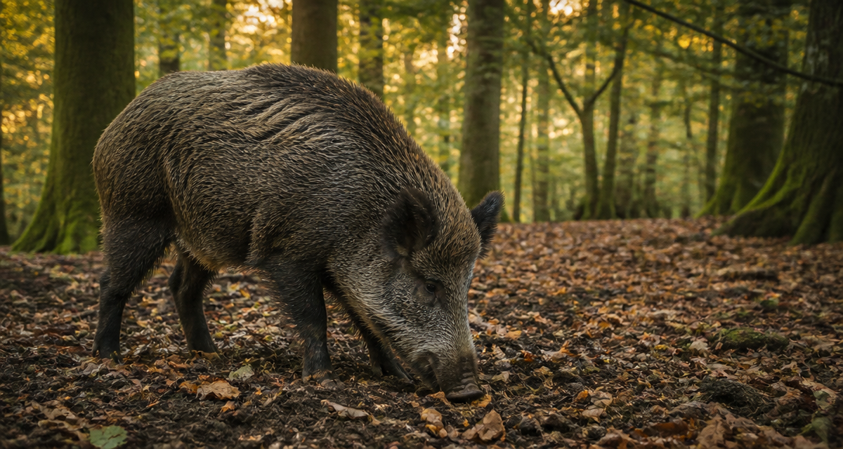 Que mange les sangliers sanglier fouille sol forêt
