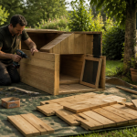 avis chemin des poulaillers montage poulailler bois