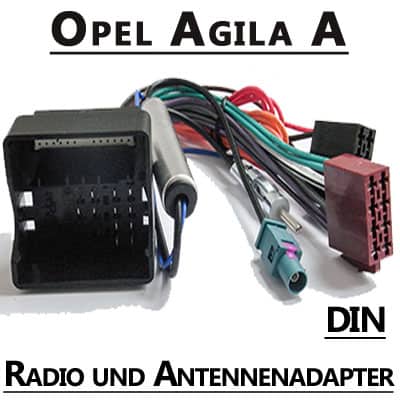 2. Hochwertiger Opel Agila A Autoradio Adapter mit CAN-B Schnittstelle für einfache Radioanpassungen.