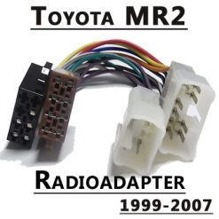 Alternative view of Toyota MR2 Radioeinbauset 1 DIN 1999-2007