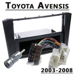 Hochwertiger Autoradio Adapter für Toyota Avensis 2003-2008 mit CAN-B, einfaches Einbauen.