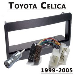 Auto Radio Adapter Toyota Corolla 1999-2005, CAN-B kompatibel, einfacher Einbau.