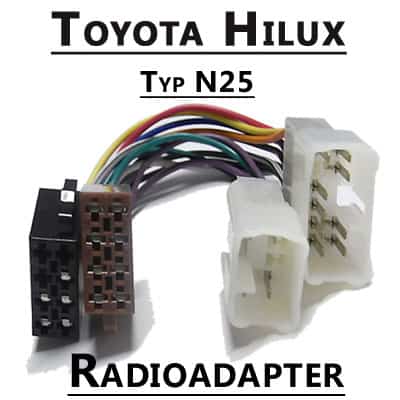 Verbindungskabel für Toyota Hilux Autoradio, CAN-B Adapter, Kabelsatz.