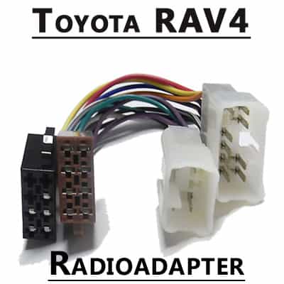 2. Hochwertiger Autoradio Adapter mit CAN-Bus für Toyota RAV4.