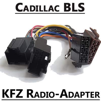 Verbindungsadapter für Cadillac BLS Autoradios, CAN-B kompatibel.