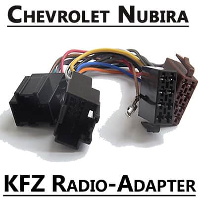 Stecker für Chevrolet Nubira Autoradio Adapter mit CAN-B Technologie.