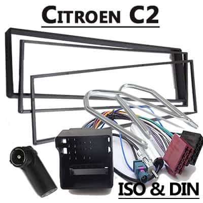 2. Hochwertiger Autoradio Adapter für Citroen C2 mit CAN-B Schnittstelle.