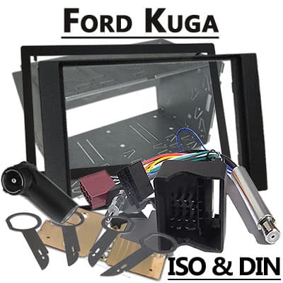 CAN-B Autoradio Adapter Ford Kuga, Kabelsatz, Einbaurahmen, Steuergerät, Tipps.