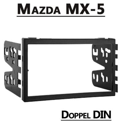 Mazda MX-5 Doppel DIN Autoradio Adapter, CAN-B, Einbaurahmen, passender Radioadapter für Mazda MX-5.