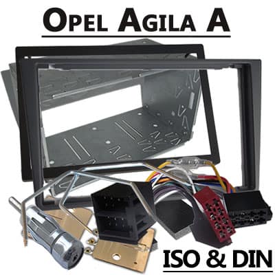 Steuergerät für Opel Agila A, Autoradio Adapter, CAN-B Auto- und Multimedia-Integration.