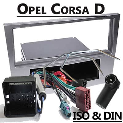 Einstiegsbild für Opel Corsa D Autoradio Adapter, CAN-B, ISO & DIN kompatibel.