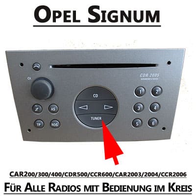 CAN-B Autoradio Adapter Opel Signum, Tuner-Schaltknopf, einfache Bedienung, hochwertiger Einbausatz, kompatibel mit Opel Fahrzeugen.