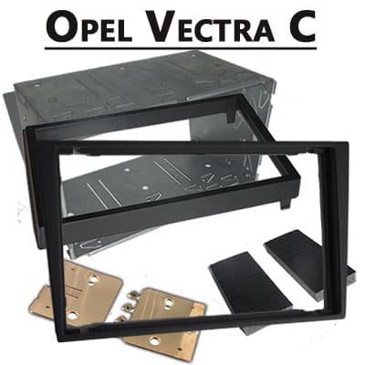 ALLES AUTO Radioschnittrahmen Facia Rahmen für Opel Vectra C CAN-B Adapter.